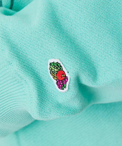 FRUIT OF THE LOOM（フルーツオブザルーム）の「【FRUIT OF THE LOOM】ロングスリーブ甘編み裏毛4/COOKIEMONSTER/ユニセックス【WEB限定】【予約】（スウェット・メンズ・エメラルド/パープル・M/L）」の13枚目の写真