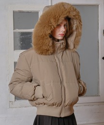 3.3 Field Trip  | 【フード＆ファー取り外し可】3.3 Field Trip／フードファーブルゾン(ダウンジャケット/コート)