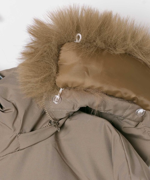 3.3 Field Trip (3.3フィールドトリップ)の「【フード&ファー取り外し可】3.3 Field Trip/フードファーブルゾン(ダウンジャケット/コート・レディース・ブラック/ベージュ/ブラック系その他/ベージュ系その他・FREE)」の20枚目の写真