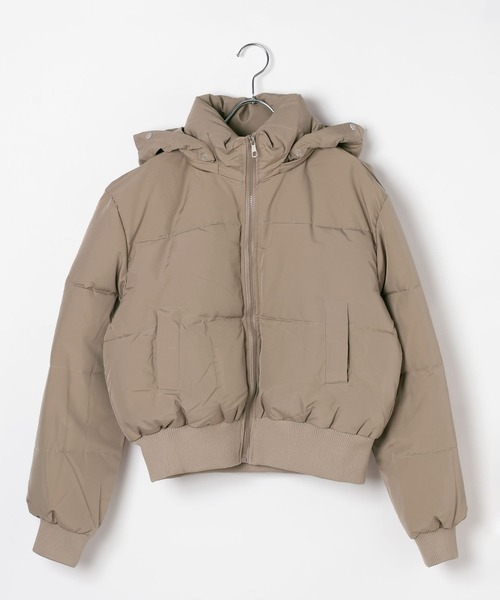 3.3 Field Trip (3.3フィールドトリップ)の「【フード&ファー取り外し可】3.3 Field Trip/フードファーブルゾン(ダウンジャケット/コート・レディース・ブラック/ベージュ/ブラック系その他/ベージュ系その他・FREE)」の21枚目の写真