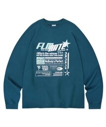 スポーツレイアウトロングスリーブ-ブルー