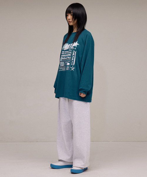 F.ILLUMINATE（フィルミネイト）の「スポーツレイアウトロングスリーブ-ブルー（Tシャツ/カットソー・レディース・その他・MEDIUM/LARGE/SMALL）」の5枚目の写真