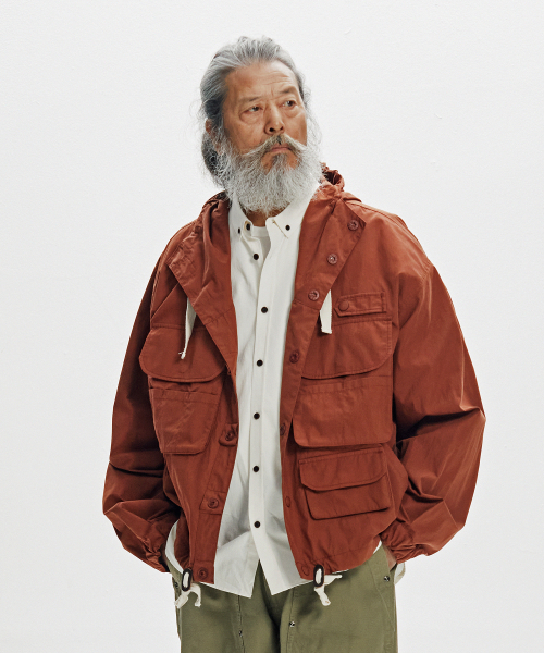 FRIZMWORKS(フリズムワークス)の「WADING HOODED PARKA _ BRICK(その他アウター・メンズ・その他・SMALL/MEDIUM/LARGE/X-LARGE)」の1枚目の写真