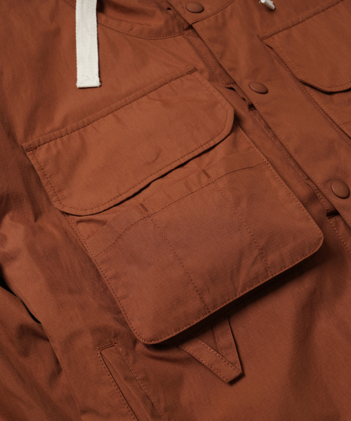 FRIZMWORKS(フリズムワークス)の「WADING HOODED PARKA _ BRICK(その他アウター・メンズ・その他・SMALL/MEDIUM/LARGE/X-LARGE)」の6枚目の写真