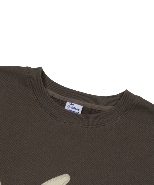 THECOLDESTMOMENT(ザコールデストモーメント)の「TCM starfish mtm (brown)(スウェット・レディース・その他・SMALL/MEDIUM/LARGE)」の4枚目の写真