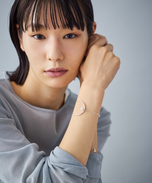 Jouete（ジュエッテ）の「[Winter Limited/Moon dance] ブレスレット パール（ブレスレット・レディース・シルバー・FREE）」の6枚目の写真