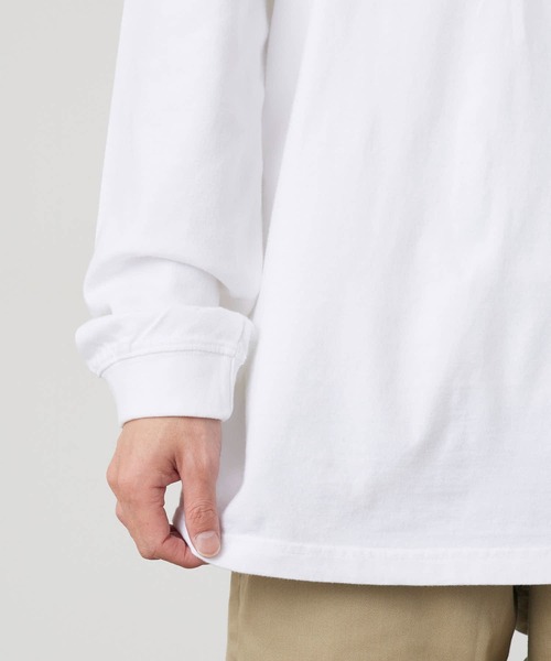 LONELY/論理（ロンリー）の「LONELY(論理)/ロンリー  "DEEP THROAT" HEAVY OZ LONG SLEEVE 浮世絵風デザイン クルーネックロンT（Tシャツ/カットソー・メンズ・ホワイト/ブラック・L/XL/XXL）」の4枚目の写真