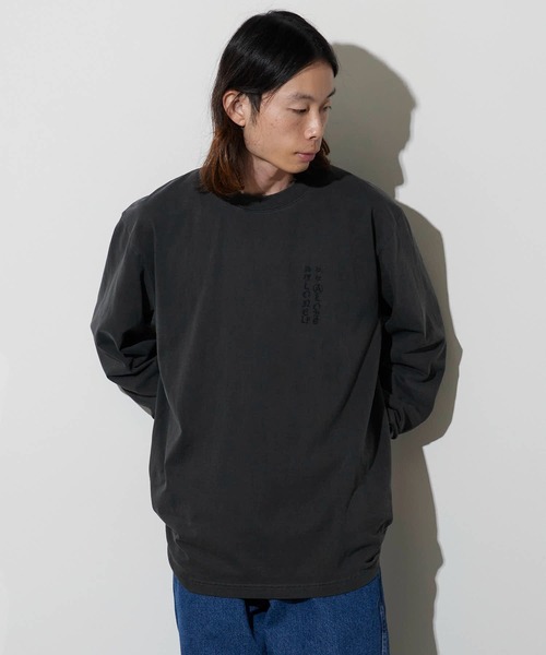 LONELY/論理（ロンリー）の「LONELY(論理)/ロンリー  "DEEP THROAT" HEAVY OZ LONG SLEEVE 浮世絵風デザイン クルーネックロンT（Tシャツ/カットソー・メンズ・ホワイト/ブラック・L/XL/XXL）」の14枚目の写真