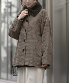 セール】＜GUY ROVER＞チェック カバーオールジャケット（カバーオール