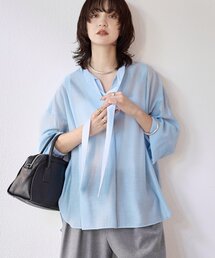 RIVE DROITE | 予約【オンオフ使える】ナロータイブラウス(シャツ/ブラウス)