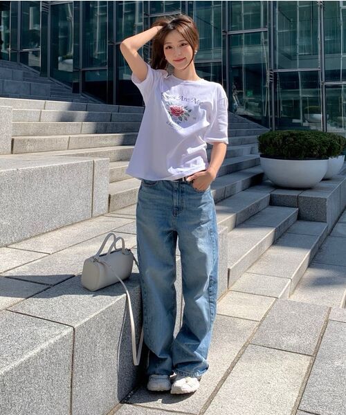 SIYAZU（シヤジュ）の「SIJN6087 アルコカーブデニム_ブラック（デニムパンツ・レディース・ブラック・SMALL/MEDIUM/LARGE）」の2枚目の写真