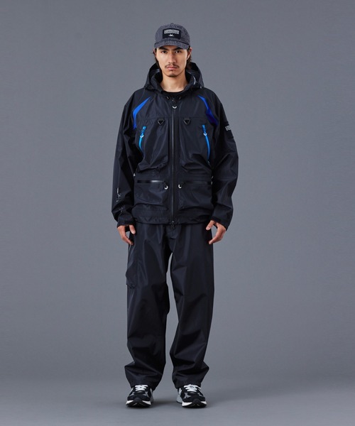 Liberaiders（リベレイダース）の「Liberaiders ALL CONDITIONS 3LAYER JACKET III（リベレイダース オールコンディションズ 3レイヤー ジャケット III）（ナイロンジャケット・メンズ・ブラック/カモフラージュ・X-LARGE/LARGE/MEDIUM/SMALL）」の20枚目の写真