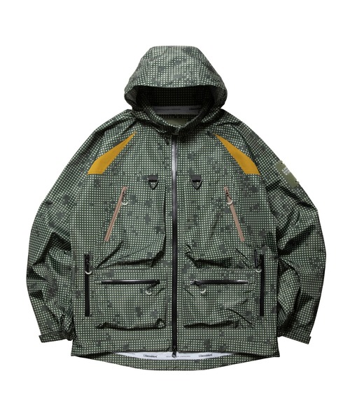 Liberaiders（リベレイダース）の「Liberaiders ALL CONDITIONS 3LAYER JACKET III（リベレイダース オールコンディションズ 3レイヤー ジャケット III）（ナイロンジャケット・メンズ・ブラック/カモフラージュ・X-LARGE/LARGE/MEDIUM/SMALL）」の11枚目の写真