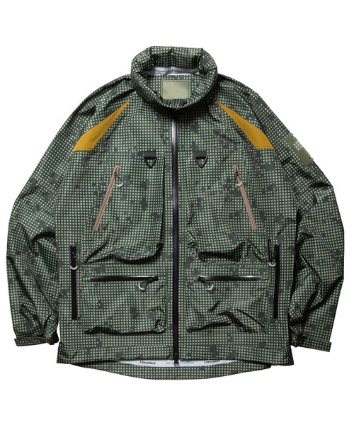 Liberaiders（リベレイダース）の「Liberaiders ALL CONDITIONS 3LAYER JACKET III（リベレイダース オールコンディションズ 3レイヤー ジャケット III）（ナイロンジャケット・メンズ・ブラック/カモフラージュ・X-LARGE/LARGE/MEDIUM/SMALL）」の12枚目の写真
