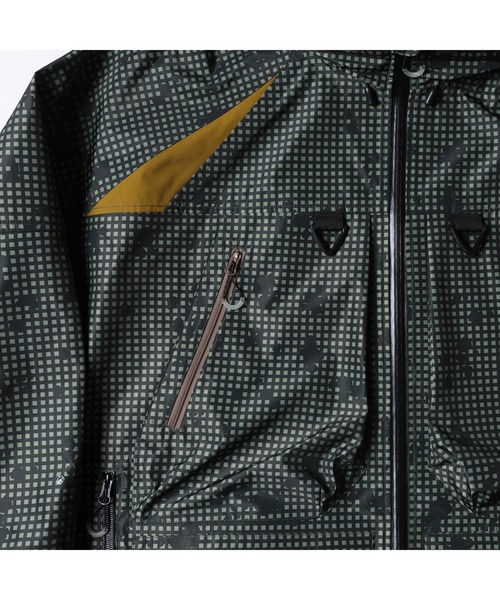 Liberaiders（リベレイダース）の「Liberaiders ALL CONDITIONS 3LAYER JACKET III（リベレイダース オールコンディションズ 3レイヤー ジャケット III）（ナイロンジャケット・メンズ・ブラック/カモフラージュ・X-LARGE/LARGE/MEDIUM/SMALL）」の14枚目の写真