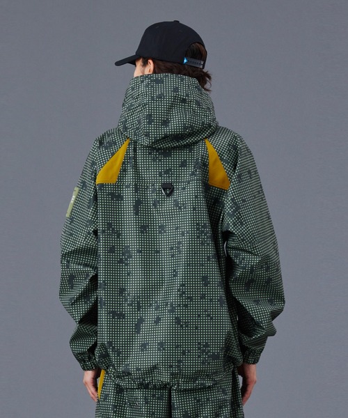 Liberaiders（リベレイダース）の「Liberaiders ALL CONDITIONS 3LAYER JACKET III（リベレイダース オールコンディションズ 3レイヤー ジャケット III）（ナイロンジャケット・メンズ・ブラック/カモフラージュ・X-LARGE/LARGE/MEDIUM/SMALL）」の8枚目の写真