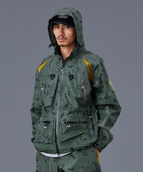 Liberaiders（リベレイダース）の「Liberaiders ALL CONDITIONS 3LAYER JACKET III（リベレイダース オールコンディションズ 3レイヤー ジャケット III）（ナイロンジャケット・メンズ・ブラック/カモフラージュ・X-LARGE/LARGE/MEDIUM/SMALL）」の9枚目の写真