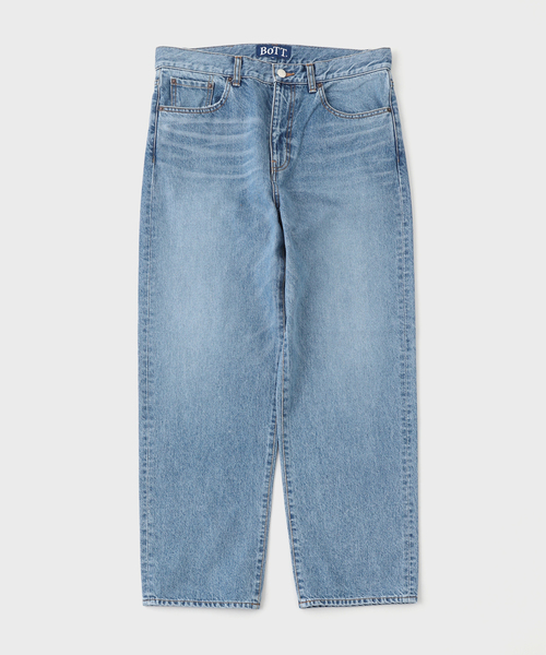 BOTT(ボット)の「BoTT / ボット LOOSE FIT JEAN(デニムパンツ・メンズ・ブルー系その他/ブラック・28/32/30)」の1枚目の写真