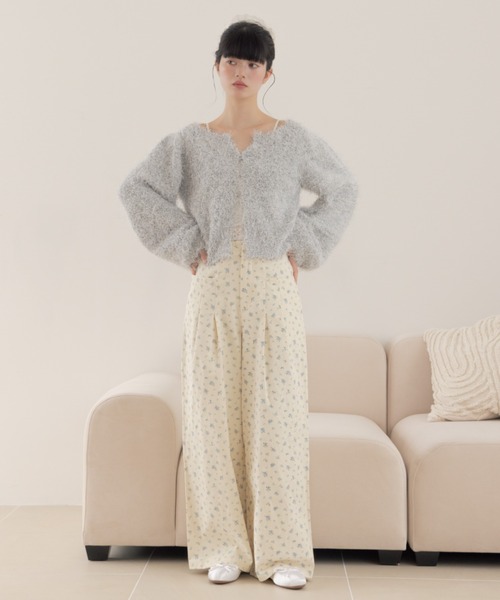 REMOON(リムーン)の「ツイル2タックワイドパンツ(その他パンツ・レディース・ベージュ/ブラウン/マルチ・SMALL/MEDIUM)」の19枚目の写真