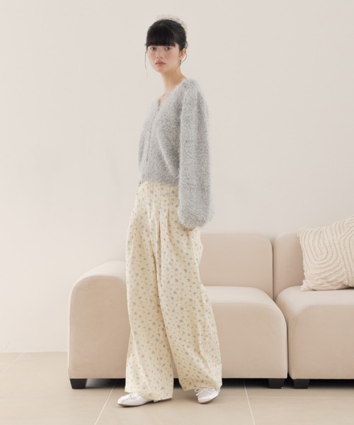REMOON(リムーン)の「ツイル2タックワイドパンツ(その他パンツ・レディース・ベージュ/ブラウン/マルチ・SMALL/MEDIUM)」の18枚目の写真