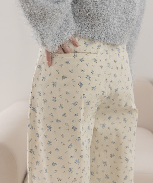 REMOON(リムーン)の「ツイル2タックワイドパンツ(その他パンツ・レディース・ベージュ/ブラウン/マルチ・SMALL/MEDIUM)」の18枚目の写真