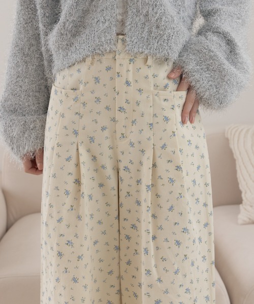 REMOON(リムーン)の「ツイル2タックワイドパンツ(その他パンツ・レディース・ベージュ/ブラウン/マルチ・SMALL/MEDIUM)」の19枚目の写真