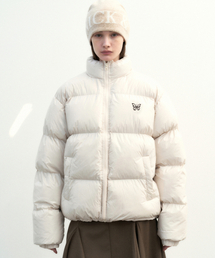 NICK&NICOLE | NICOLE BUTTERFLY GLOSSY PUFFER PADDING_CREAM(ダウンジャケット/コート)