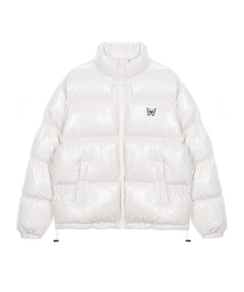 NICK&NICOLE(ニックアンドニコール)の「NICOLE BUTTERFLY GLOSSY PUFFER PADDING_CREAM(ダウンジャケット/コート・レディース・その他・MEDIUM/LARGE)」の4枚目の写真