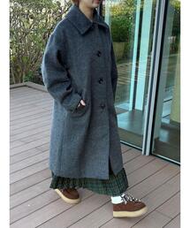 ミニシャギーコート