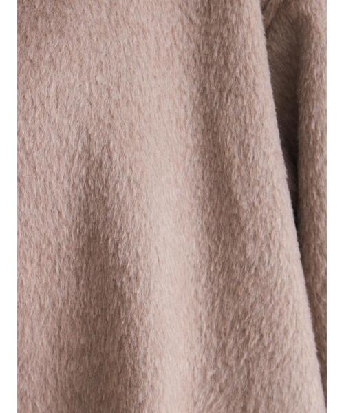 ehka sopo（エヘカソポ）の「ミニシャギーコート（その他アウター・レディース・カーキ/チャコールグレー/モカ・F）」の22枚目の写真