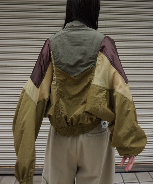【新品未使用】DEFORM DOCKING NYLON JACKET ブルー M DEFORM DOCKING NYLON JACKET（ナイロンジャケット）｜Ameri（アメリ