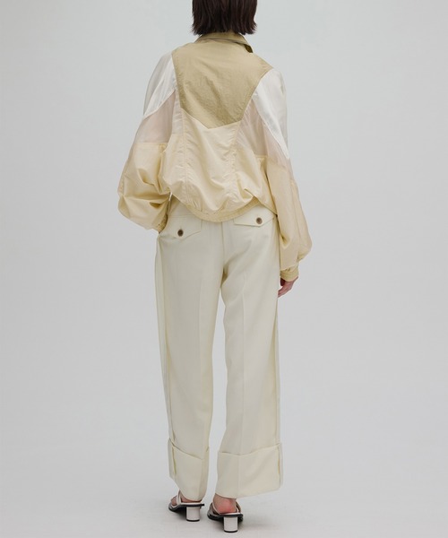 【新品未使用】DEFORM DOCKING NYLON JACKET ブルー M DEFORM DOCKING NYLON JACKET（ナイロンジャケット）｜Ameri（アメリ