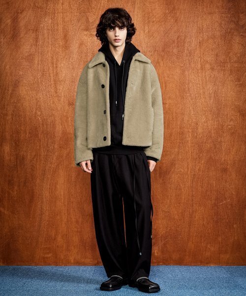 LMOOD(エルムード)の「ブレスムスタンファージャケットベージュ(ムートンコート・レディース・その他・46/48)」の6枚目の写真