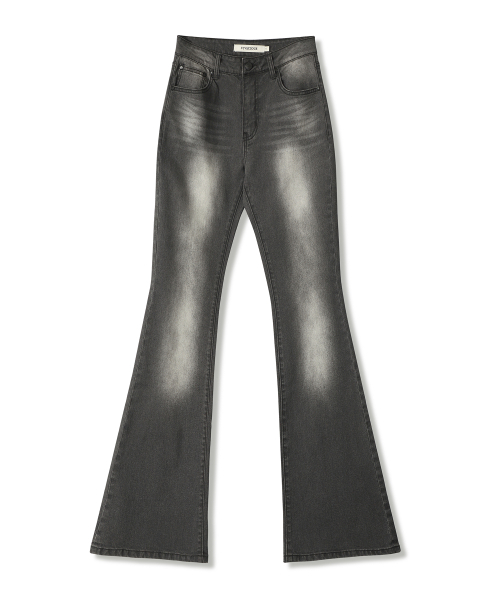 Vivacious(ビバシャス)の「Deau Bootscut Denim Pants BLACK(デニムパンツ・レディース・ブラック・SMALL/MEDIUM/LARGE)」の4枚目の写真