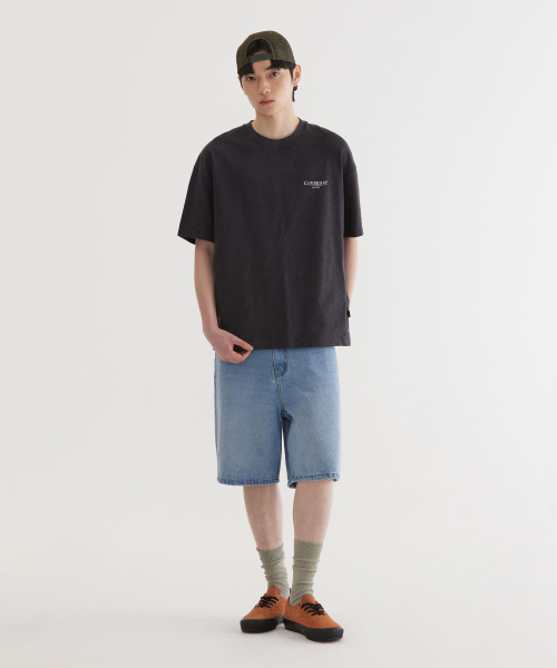 COVERNAT(カバーナット)の「スロップニードル&スレッドグラフィックTシャツCharcoal(Tシャツ/カットソー・レディース・その他・X-SMALL/SMALL/MEDIUM/LARGE/X-LARGE)」の4枚目の写真