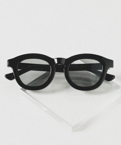 RAGEBLUE（レイジブルー）の「ウェリントンメガネ（サングラス・メンズ・ブラック/その他8/ダークブラウン・FREE）」の2枚目の写真