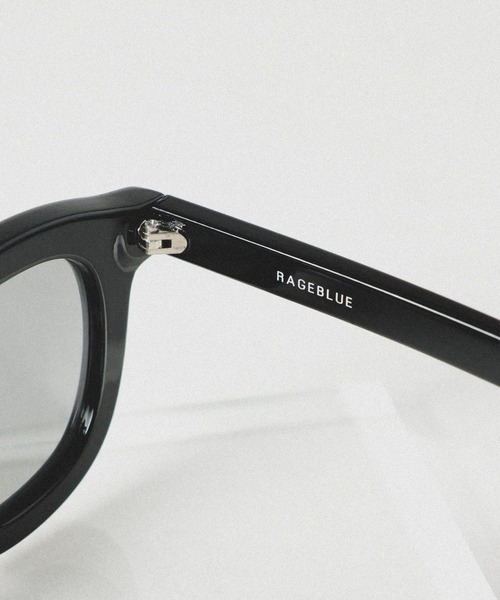 RAGEBLUE（レイジブルー）の「ウェリントンメガネ（サングラス・メンズ・ブラック/その他8/ダークブラウン・FREE）」の7枚目の写真