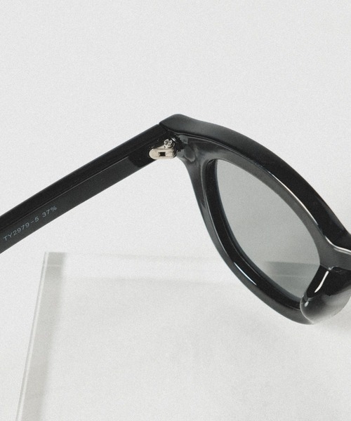 RAGEBLUE（レイジブルー）の「ウェリントンメガネ（サングラス・メンズ・ブラック/その他8/ダークブラウン・FREE）」の8枚目の写真