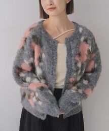 RETRO GIRL | 花柄起毛NTカーデ(カーディガン/ボレロ)