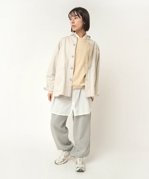 RNA-N(アールエヌエーエヌ)の「M2594 裏起毛パイル落書き刺繍スウェット(Tシャツ/カットソー・レディース・ライトブルー/ライトベージュ/ライトグレー・FREE)」の16枚目の写真