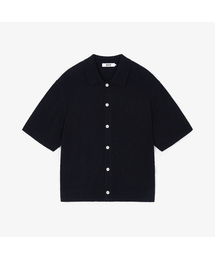 WORK ON BODY OFF（ワークオンボディオフ）の「[ウォッシャブル] ベリオンブークル半袖ニットカーディガン [ブラック]（カーディガン/ボレロ）」