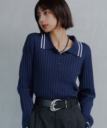 PAGEBOY | ハイショクラインポロニット(ニット/セーター)