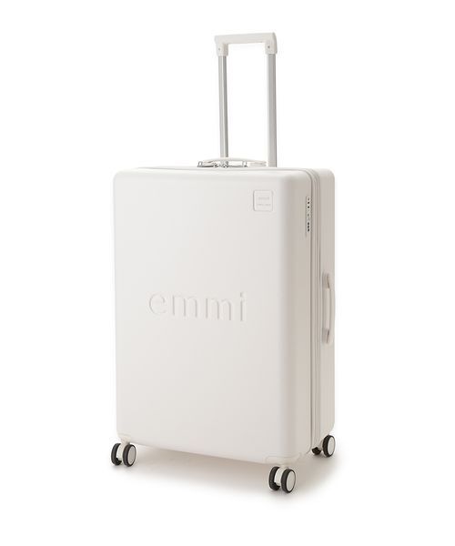 emmi(エミ)の「【emmi×Samsonite】スピナー75(スーツケース/キャリーバッグ・レディース・ホワイト・L)」の3枚目の写真