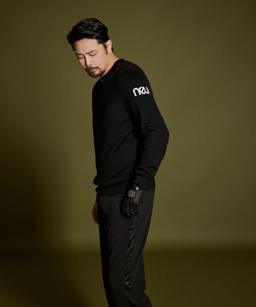 NEU GOLF（エヌイーユーゴルフ）の「WINDPROOF SWEATER - BLACK（ニット/セーター・レディース・その他・LARGE/MEDIUM）」の4枚目の写真