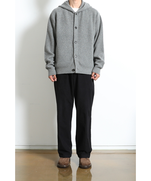 HORLISUN(ホーリーサン)の「Acorn Boucle Hood Knit Cardigan Multi Gray(カーディガン/ボレロ・メンズ・その他・MEDIUM/LARGE)」の7枚目の写真