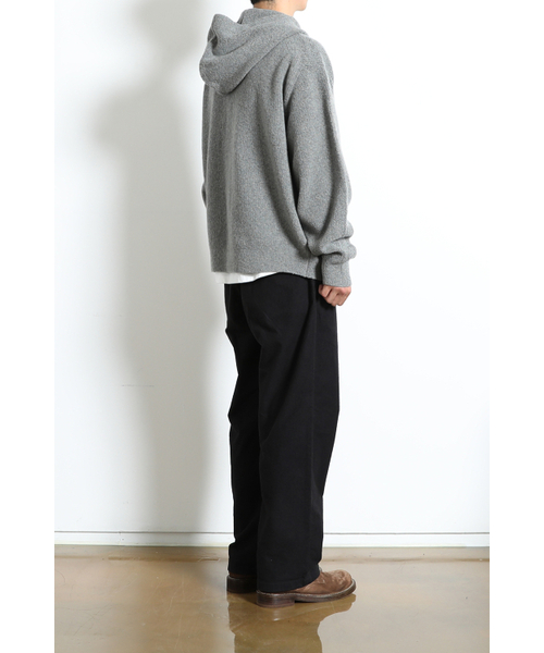 HORLISUN(ホーリーサン)の「Acorn Boucle Hood Knit Cardigan Multi Gray(カーディガン/ボレロ・メンズ・その他・MEDIUM/LARGE)」の10枚目の写真
