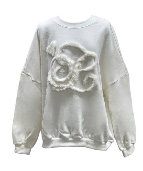 lilLilly（リルリリー）の「ファースウェットプルオーバー（スウェット・レディース・ホワイト/ブラック/グレー・FREE）」の9枚目の写真