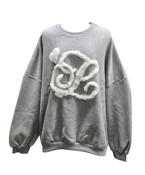 lilLilly（リルリリー）の「ファースウェットプルオーバー（スウェット・レディース・ホワイト/ブラック/グレー・FREE）」の10枚目の写真