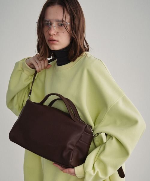 2WAYスクエアボストンショルダー（ボストンバッグ）｜Auntie Rosa