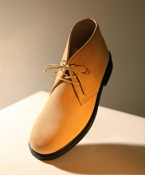 FIRENZE ATELIER（フィレンツェアトリエ）の「Basic Round Toe Chukka Boots_2NDF4900BS [Camel]（ブーツ・メンズ・その他・26cm/27cm/28cm/24cm/25cm）」の2枚目の写真